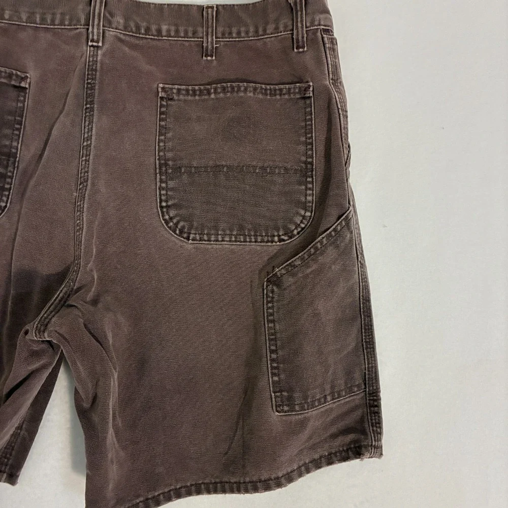 Vintage 90s Carhartt Carpenter Shorts Mens Size 42 (Fits 40) Union Made B24 BRG‎